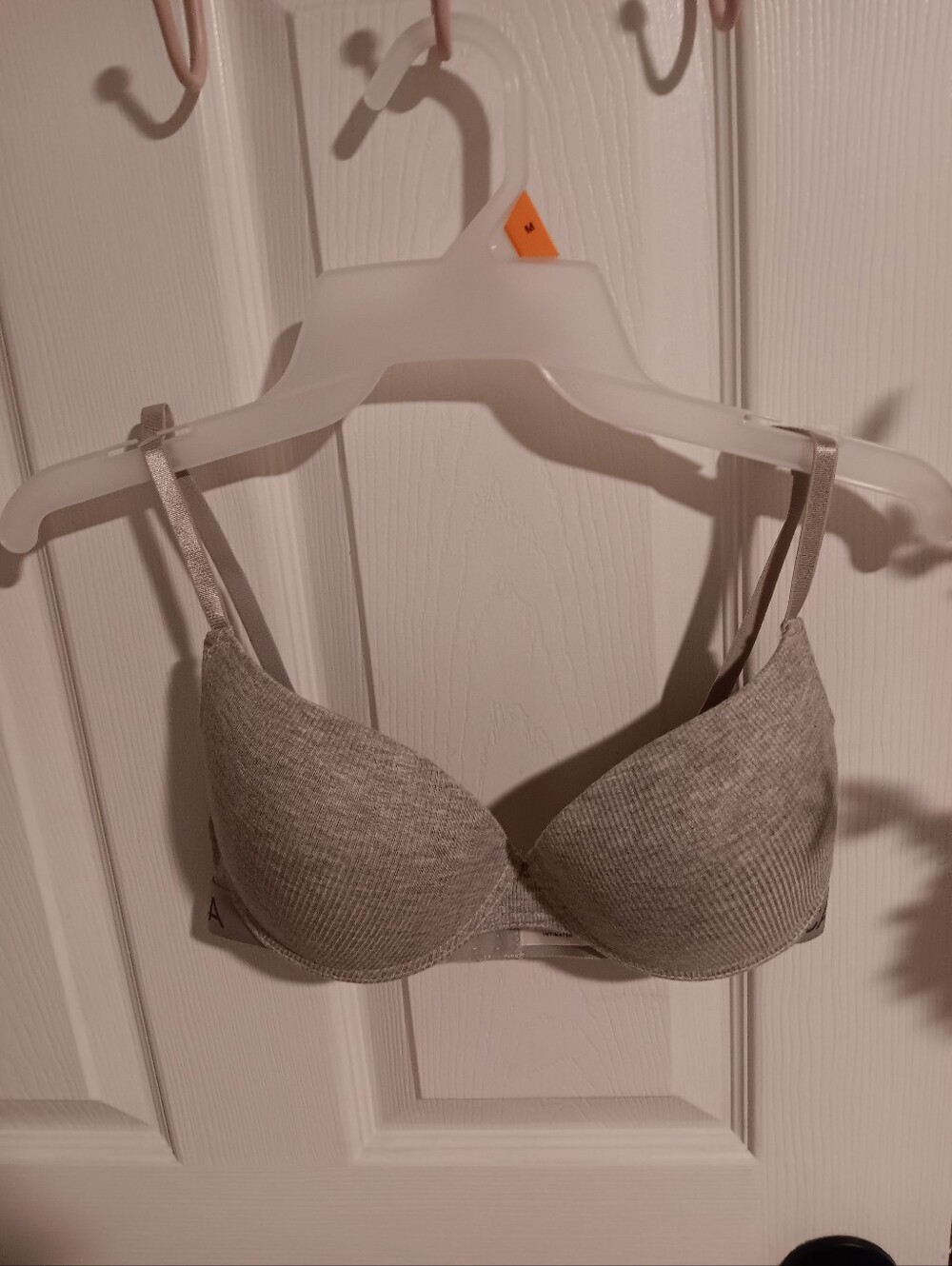 Nautica Gray Jersey Knit Padded Bra. 36C NWOT.